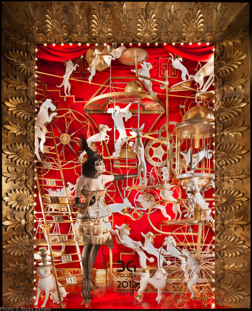 Update: Curtains up on Bergdorf Goodman's 2012 Christmas Windows - Alyssa  Harad