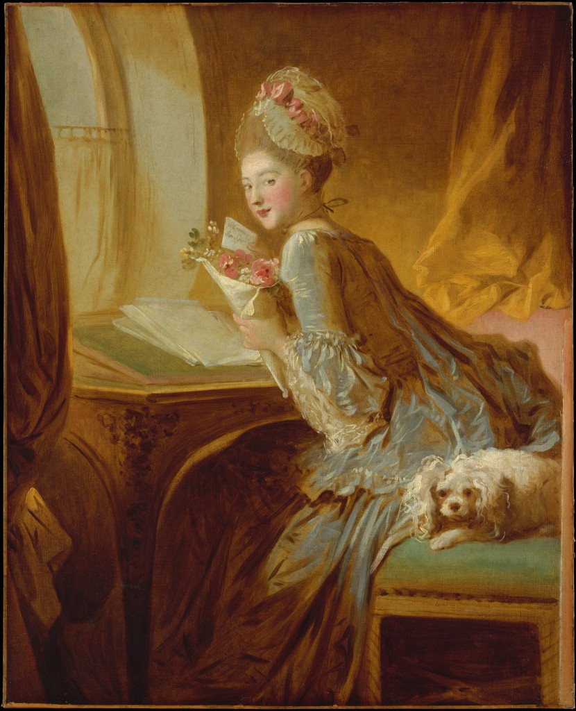 Jean Honore Fragonard The Love Letter, early 1770's